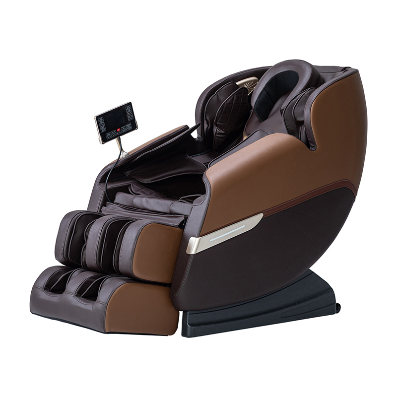 brown new design U-shape Pillow massage chair